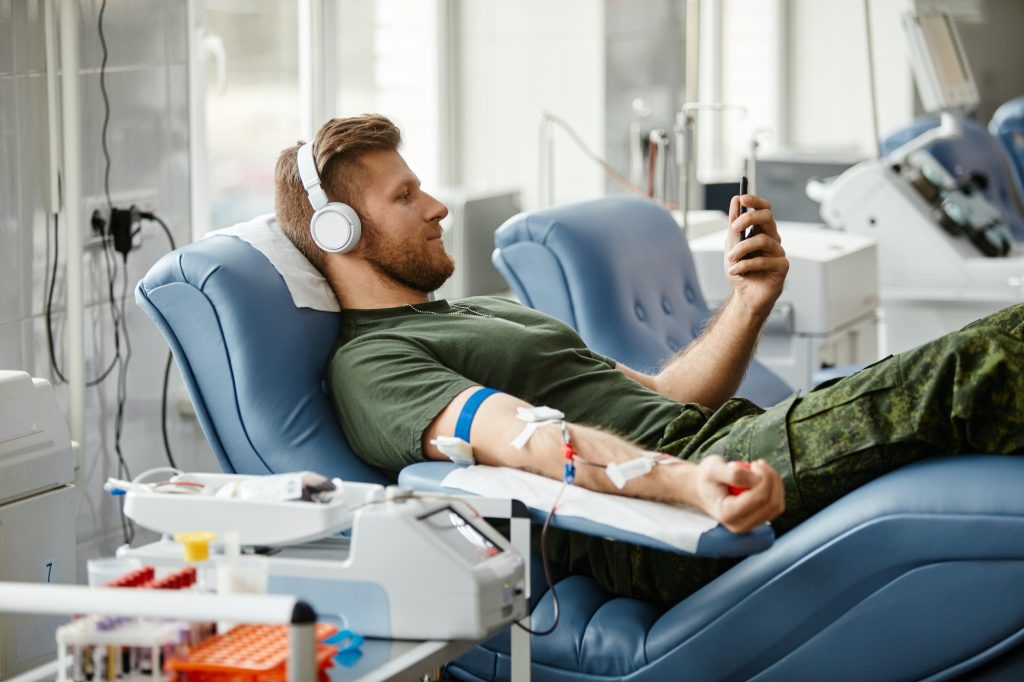 Blood Donation in Comfort